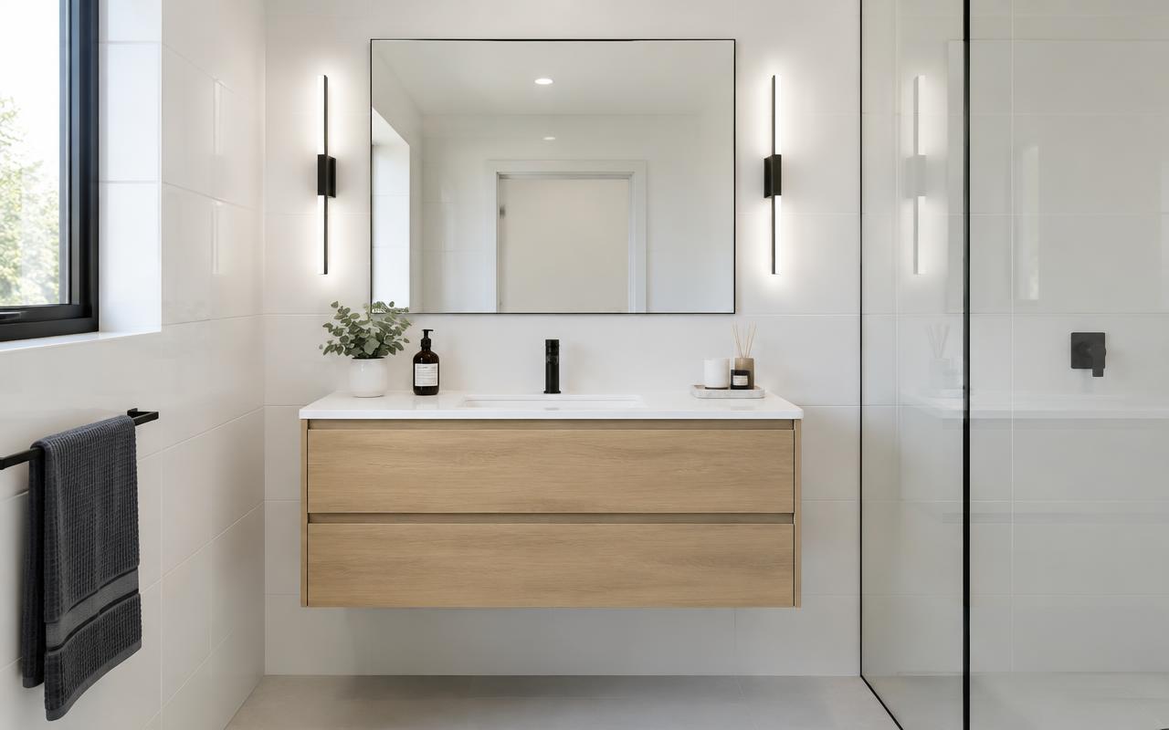 Renovated bathroom